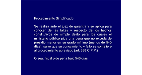 Todo juicio | Abogados Penales  | Procedimiento Simplificado